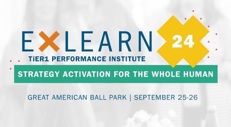 EXLEARN 2024 Event Promotional Image: Strategy Activation for the Whole Human